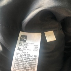 ＧＵジーユーダウンジャケットＬの画像