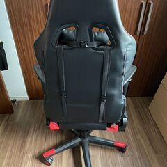 【GT-RACING】ゲーミングチェア　赤　レッドの画像