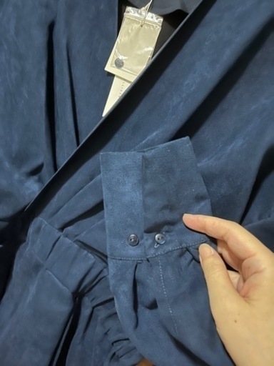 未使用　カシュクール風プルオーバー