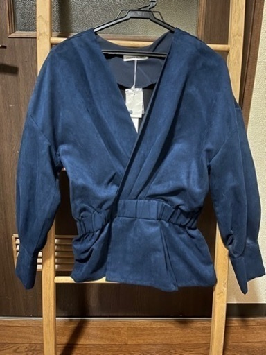 未使用　カシュクール風プルオーバー