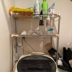 洗濯機の上に収納増やすやつ