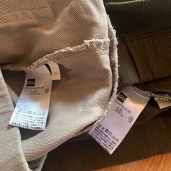 GU レギンス　2着セットの画像