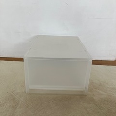 (受付終了)ポリプロピレン収納ケース　お譲りします