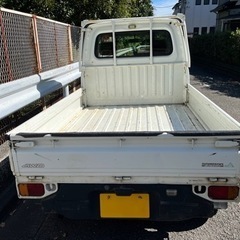 平成11年 サンバートラック JA TT2 ホワイト 4WD MT AC 走行14.1万キロ 一時抹消の画像