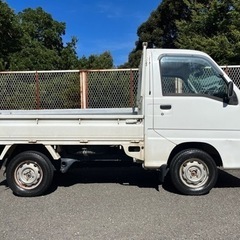 平成11年 サンバートラック JA TT2 ホワイト 4WD MT AC 走行14.1万キロ 一時抹消の画像