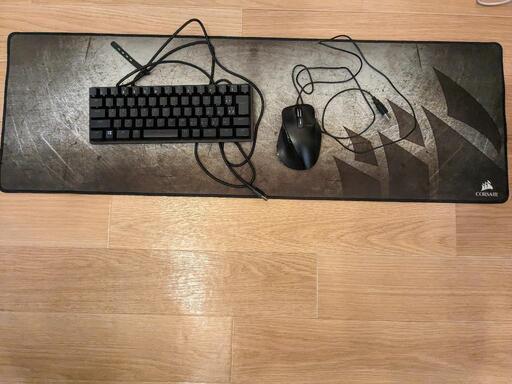 キーボード、マウス、マットセット