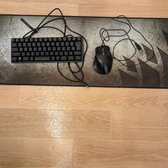 キーボード、マウス、マットセット
