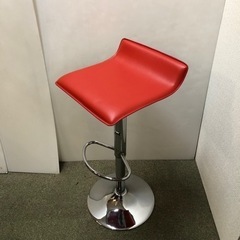 東谷　カウンタースツール　カウンターチェア　レッド色