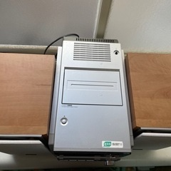 【取引先確定】Panasonic  CD.MD.SD プレイヤー　スピーカーの画像