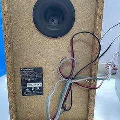 【取引先確定】Panasonic  CD.MD.SD プレイヤー　スピーカーの画像