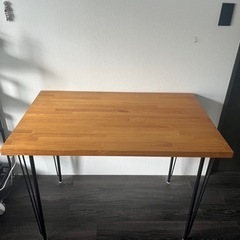 【9/16（土）までに引き取りに来れる方限定】パソコンデスク　作業用デスクの画像