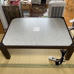 家具調コタツ　フラット105DBR  ニトリの画像