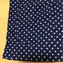 夏物最終値下げ！ハンドメイド　ドット柄ルームチュニック　新品の画像
