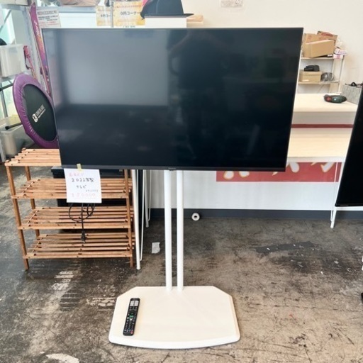 2022年製 Panasonic 液晶テレビ 43V TH-43LX800 スタンド付き