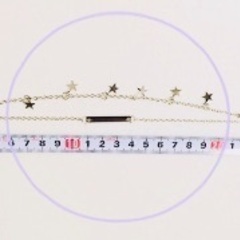 【新品】足首飾る【アンクレット】アクセサリーの画像