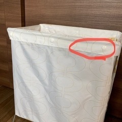 ランドリーバスケット　折りたたみの画像
