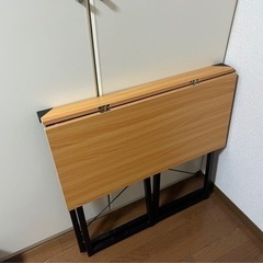 【決まりました】折りたたみテーブルの画像