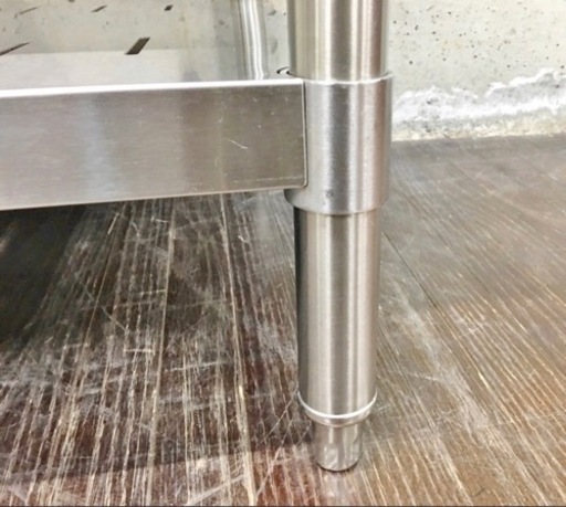 B 2020年購入 tanico タニコー 作業台 ステンレス作業台 業務用作業台 厨房設備 厨房用品 調理台 ワークテーブル コンロ