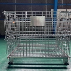 メッシュパレット　鉄カゴ　中古　5枚セット　廃棄物/ゴミ入れ/保...