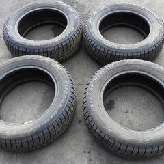 【T-012】195/60R15 中古スタッドレスタイヤ4本セット☆ブリジストン BLIZZAK REVO GZの画像