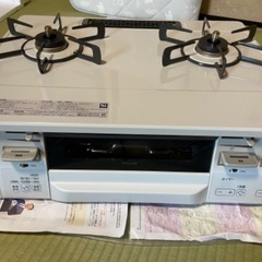 リンナイ製 ガスコンロ ※レンジテーブル付き