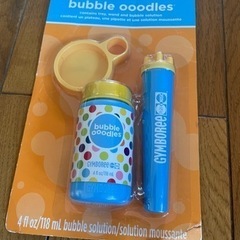【Gymbolee製】触れるシャボン玉/新品