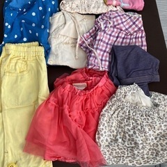 女の子服大量まとめ売り　90 95まとめ売り　質より量！保育園幼稚園 の画像