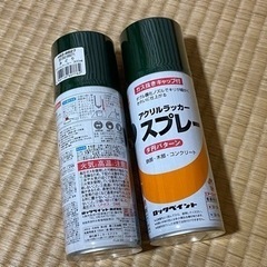 ロックペイント　アクリルラッカースプレー　緑　3本セット