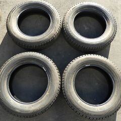 【T-043】165/70R14 中古スタッドレスタイヤ4本セット☆ブリジストン BLIZZAK REVO GZの画像