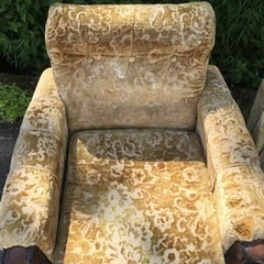 昭和レトロ　ソファー　の画像