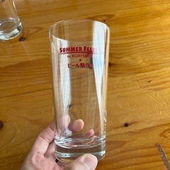 中古　ビールグラス4個セットの画像