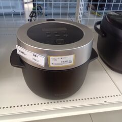★ジモティ割あり★ BALMUDA 炊飯器 K03A-BK 17年製 動作確認／クリーニング済み TK213