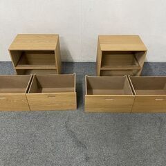 MUJI/無印良品 オーク材スタッキングシェルフ 3×2 オープンシェルフ