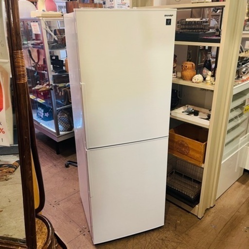 【売約済み】シャープ　SHARP　冷蔵庫　2ドア　3ドア　ファミリーサイズ　大容量　高年式　引っ越し　同棲　2019年製　美品　sj-pd28e　検　SJ-pd28 プラズマクラスター