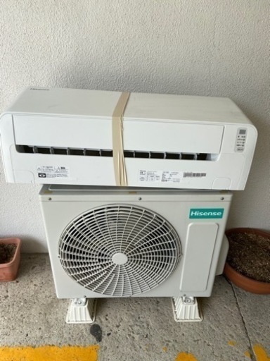 【値下げ】ハイセンス　2021年製エアコン（主に10畳用）