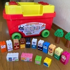 アンパンマン　ブロックワゴン(値下げしました!)