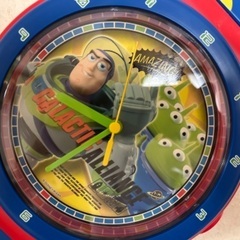 ディズニー　トイストーリー　巨大腕時計モデルの画像