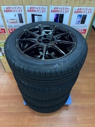WedsSports SA-99R+ハイフライHF805 16インチ 4本セット【リサイクルマート下関店】