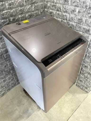 ★3ヶ月保証付き★洗濯乾燥機★2017年★日立★BW-DX110A★11kg★S-1026