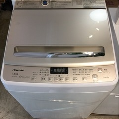 エイブイ：Hisense  洗濯機　HW-DG75A  2021年製