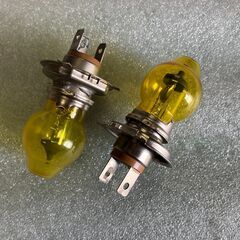 珍品　Ｈ４イエローバルブ２個　フランス車に
