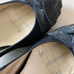 黒のパンプス　24.5センチ　日本製の画像