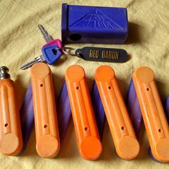 5０%OFＦにしました🔒🔑レッドバロン バーロック「BL-10」🔑🔒バイク用 チェーン ロック 盗難防止装置の画像