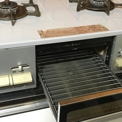 ガステーブル　2口ガスコンロ ノーリツ製都市ガス用の画像