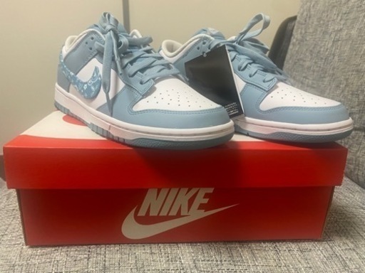 NIKEダンクLOW ESS ブルーペイズリー　27.5cm