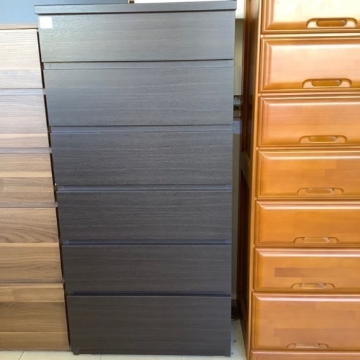 ハイチェスト　ニトリ ダークブラウン