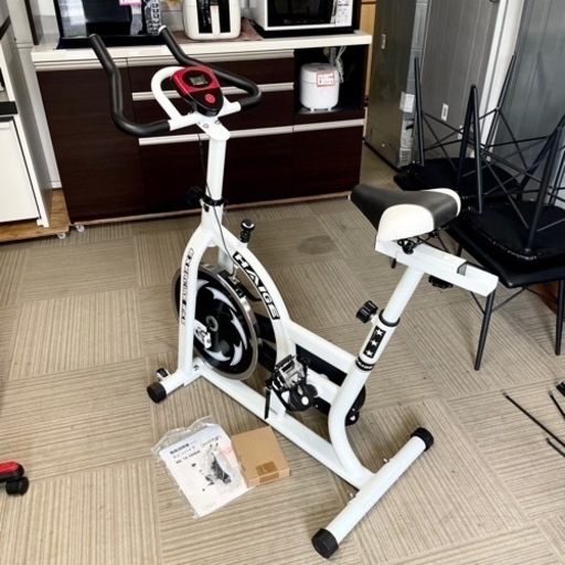 【超美品‼️】HAIGE(ハイガー) スピンバイク エアロバイク トレーニングマシン ダイエット