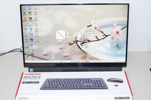 中古一体型パソコン Windows11+office NEC DA370/M Celeron-4205U/爆速SSD256GB+大容量HDD1TB/メモリ8GB/23.8インチ/DVDマルチ/テレビ機能