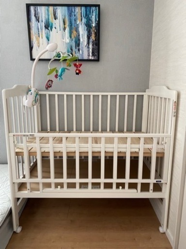 カトージベビーベッド　ハイタイプ　レギュラーサイズ