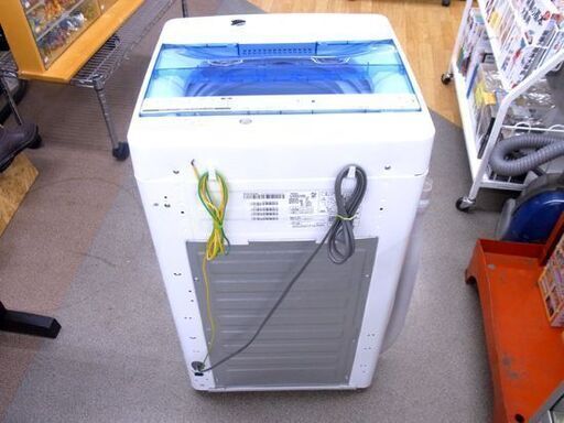 西岡店 洗濯機 4.5㎏ 2021年製 ハイアール JW-C45FK ホワイト 全自動洗濯機 単身・一人暮らし